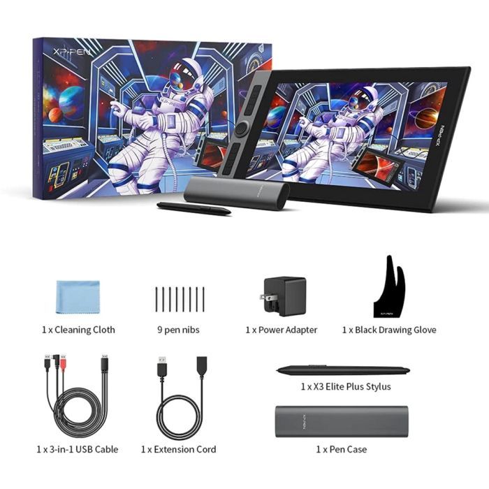 Планшет-монитор XP-Pen Artist Pro 16 Black (Artist Pro 16_JP) изображение 6