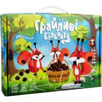 Настольная игра Strateg Игривые бельчатые (укр) (4820220562357)