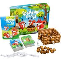 Настольная игра Strateg Игривые бельчатые (укр) (4820220562357) изображение 2