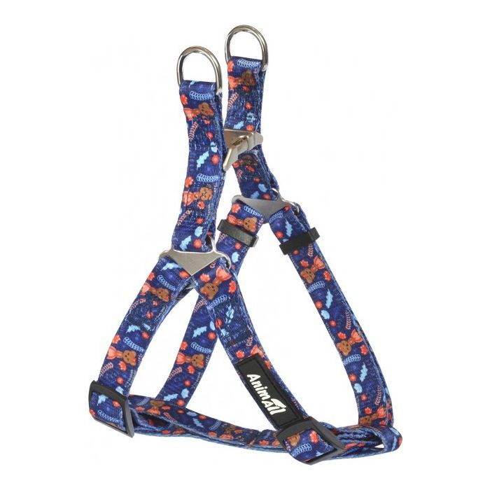 Шлея для собак AnimAll HL-H-T001A XS-4 1x25-35 см (синя) (2000981199241)