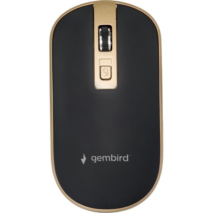 Мышка Gembird MUSW-4B-06-BS Wireless Black-Silver (MUSW-4B-06-BS)