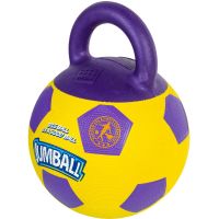 Іграшка для собак GiGwi Ball М'яч футбольний з ручкою 26 см (75366)
