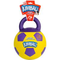 Іграшка для собак GiGwi Ball М'яч футбольний з ручкою 26 см (75366) зображення 2
