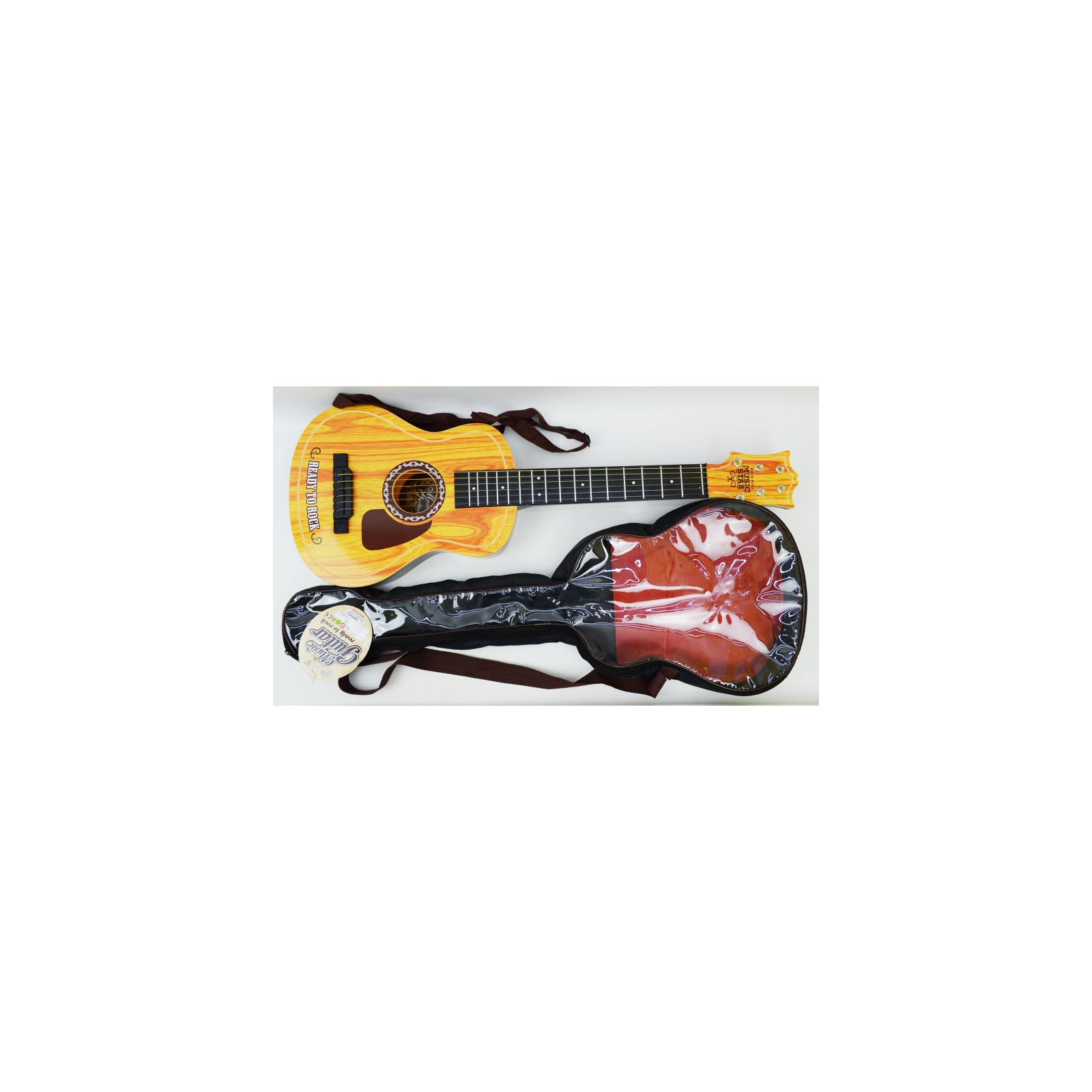 Музыкальная игрушка A-Toys Гитара в чехле 30х7,5х81 см (6815B2)