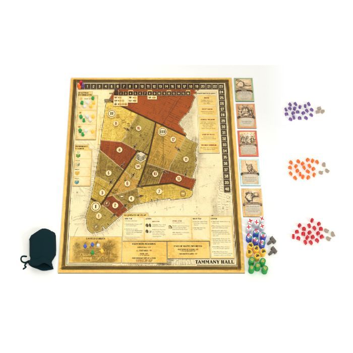 Настольная игра Pandasaurus Games Tammany Hall New Edition (Таммани-холл, Английский) (854382007610) изображение 2