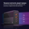 Зарядний пристрій ColorWay Power Delivery (2USB-A + 2USB TYPE-C) (65W) black (CW-CHS040PD-BK) зображення 9