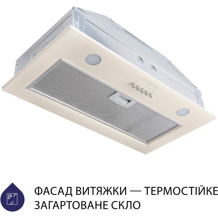 Витяжка кухонна Minola HBI 5262 WH GLASS 700 LED зображення 4