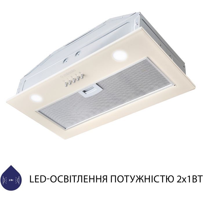 Витяжка кухонна Minola HBI 5262 WH GLASS 700 LED зображення 5