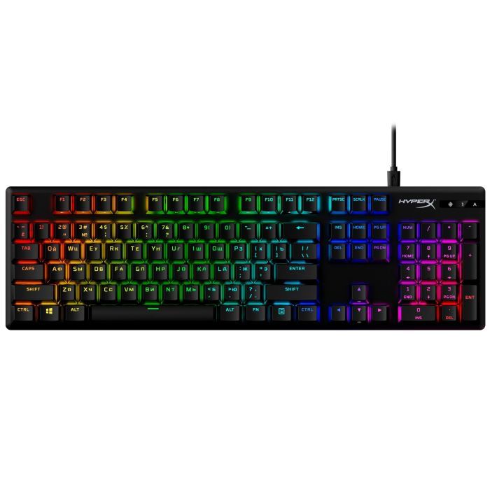 Клавиатура HyperX Alloy Origins PBT HX Aqua (639N5AA)