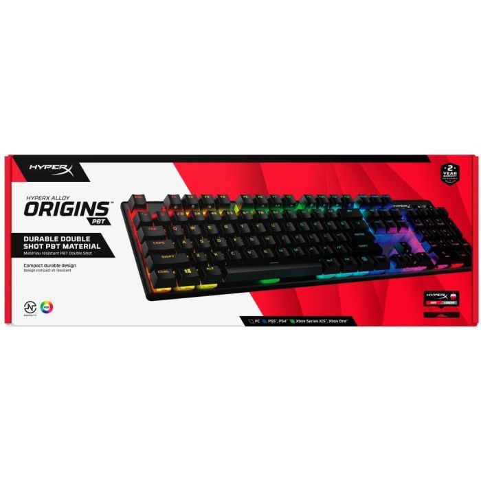 Клавиатура HyperX Alloy Origins PBT HX Aqua (639N5AA) изображение 8