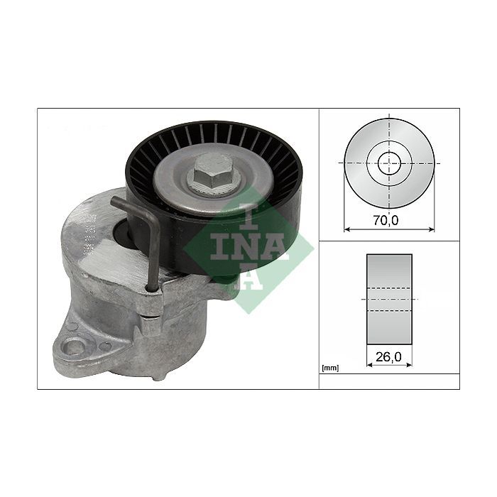 Натягувач ременя з роликом INA 534 0439 10