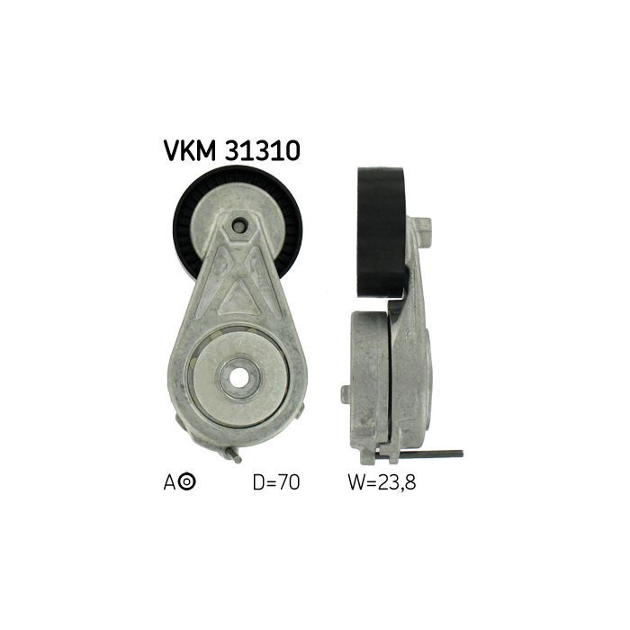 Натягувач ременя з роликом SKF VKM 31310