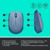 Мышка Logitech M171 Blue Grey (910-006866) изображение 7