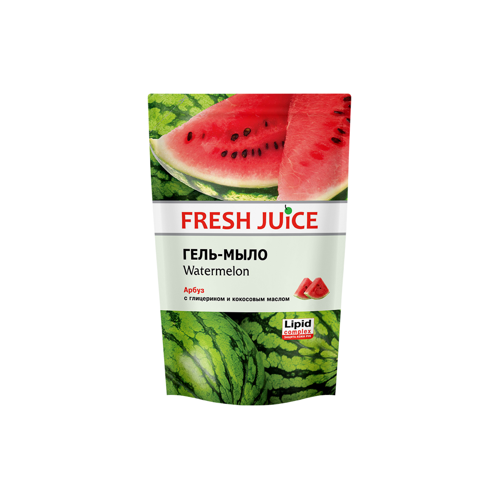 Жидкое мыло Fresh Juice Watermelon дой-пак 460 мл (4823015913273)