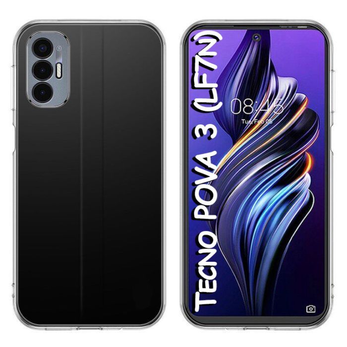 Чохол до мобільного телефона BeCover Tecno POVA 3 (LF7n) Transparancy (708660) зображення 2