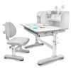 Парта зі стільцем Evo-kids Panda XL grey (BD-29 G)