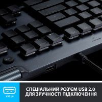 Клавиатура Logitech G815 Lightsync RGB Mechanical GL Tactile USB UA Black (920-008992) изображение 10