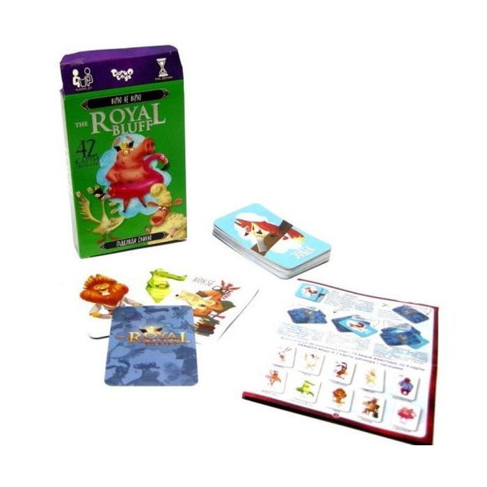 Настільна гра Danko Toys Вірю не вірю (The Royal Bluff) жовті, українська (RBL-01-02U) зображення 2