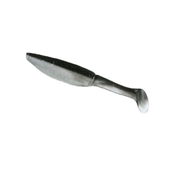 Силикон рыболовный Nomura Grab Snad 75мм 3,5гр. цвет-004 (black shiner back) 10шт (NM70200407)
