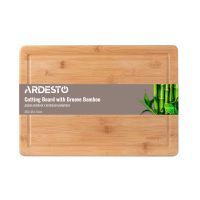 Разделочная доска Ardesto Midori Gutter 35.5 x 25 см (AR1435BG)
