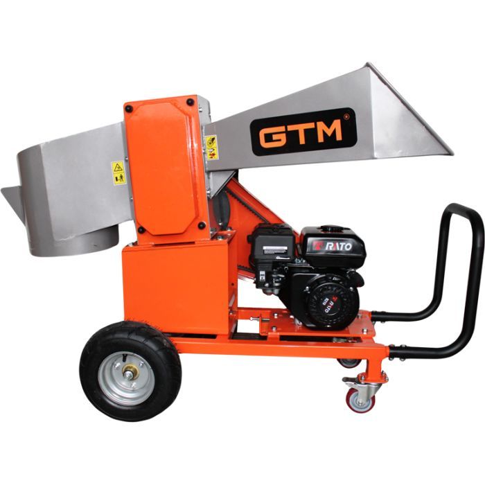 Садовий подрібнювач GTM LC-80R, бензиновий, двигун Rato R210 4,4кВт (LC80R) зображення 3