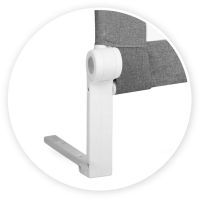 Захисний бар'єр для дітей MoMi Lexi для ліжка dark gray (AKCE00023) зображення 5