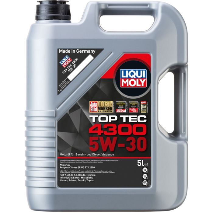 Моторное масло Liqui Moly Top Tec 4300 SAE 5W-30  5л. (2324)