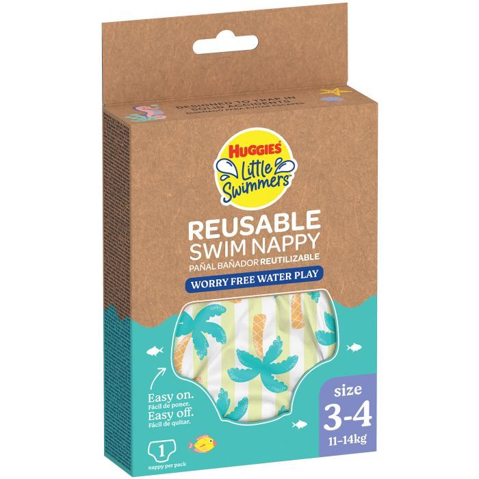 Підгузки Huggies Little Swimmers Розмір 3-4 багаторазові для плавання 1 шт (5029053583051) зображення 2