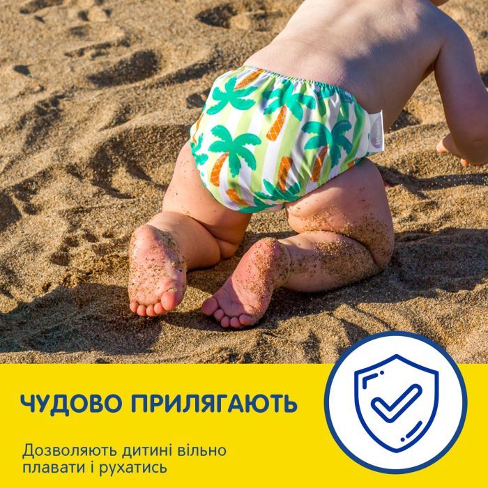 Підгузки Huggies Little Swimmers Розмір 3-4 багаторазові для плавання 1 шт (5029053583051) зображення 4