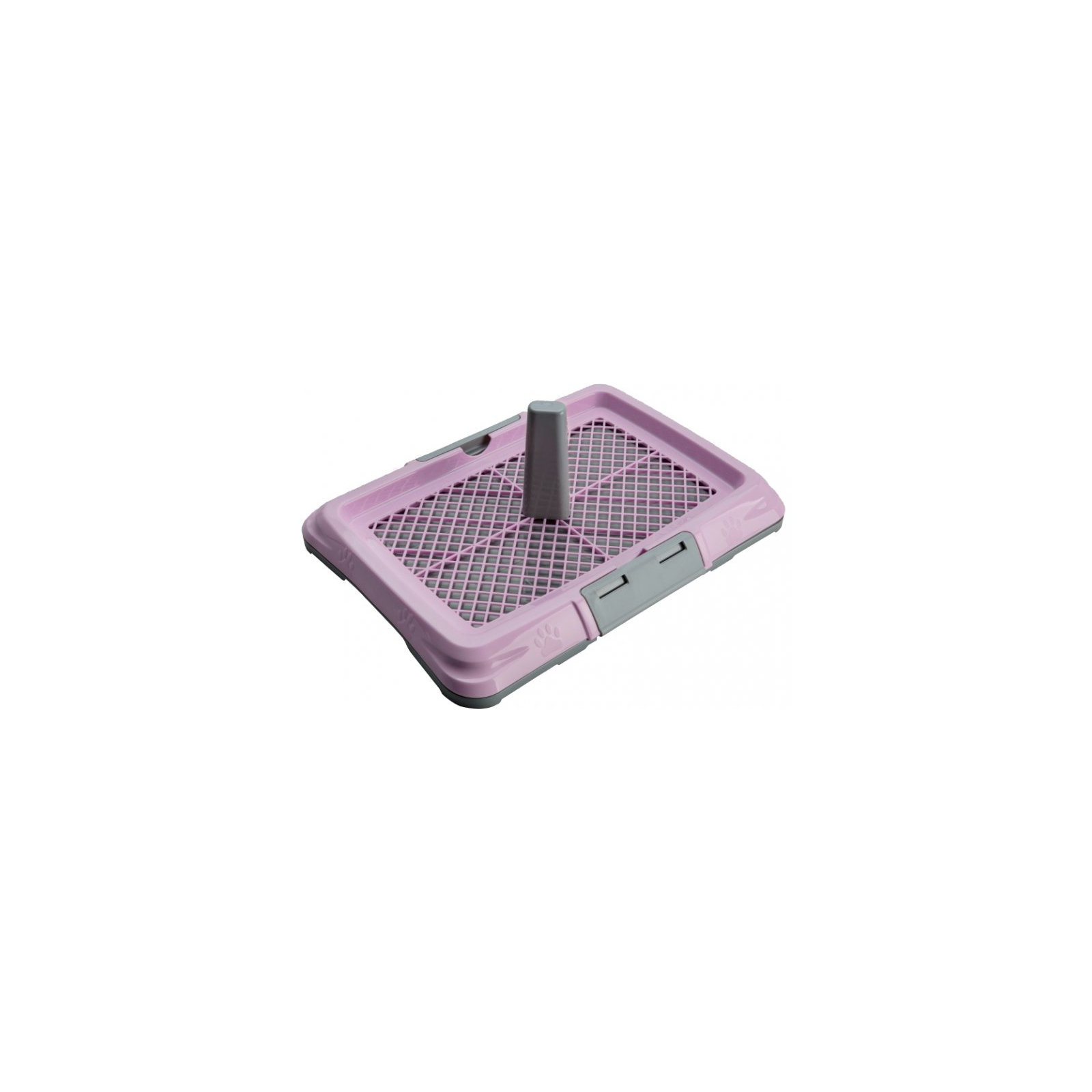 Туалет для собак AnimAll CNR-128 под пеленку с сеткой и столбиком для кобеля S фиолетовый (2000981206413)