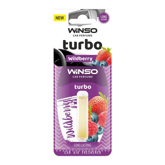 Ароматизатор для автомобіля WINSO Turbo Wildberry (532820)