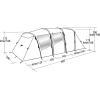 Палатка Easy Camp Huntsville Twin 600 Green/Grey (929579) изображение 10