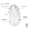 Мышка Logitech M240 Silent Bluetooth Off-White (910-007120) изображение 7