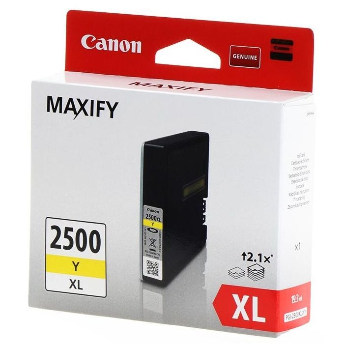 Картридж Canon PGI-2500XL yellow 19.3 ml (9267B001/9267B004)