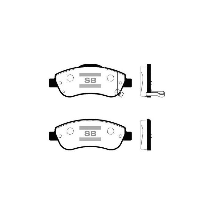 Гальмівні колодки HI-Q SP1567