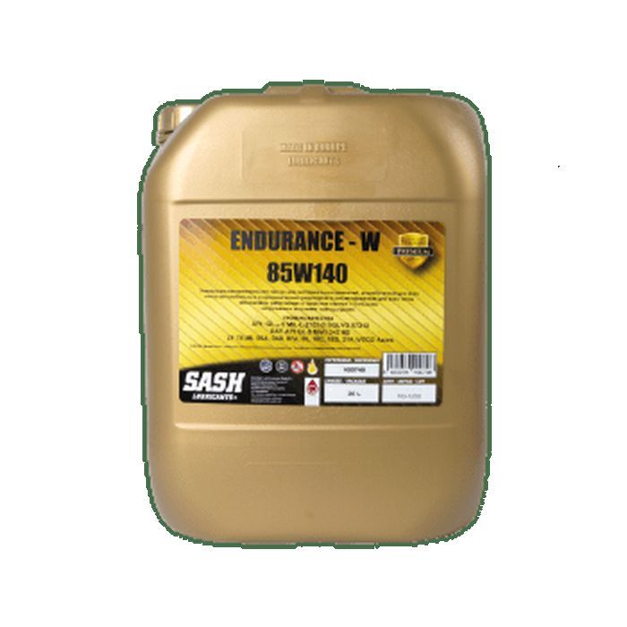 Трансмиссионное масло SASH ENDURANCE - W 85W140 GL-5 20л (100748)