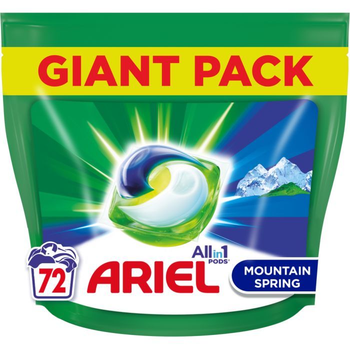 Капсулы для стирки Ariel Pods Все-в-1 Горный родник 44 шт. (8001090337108)
