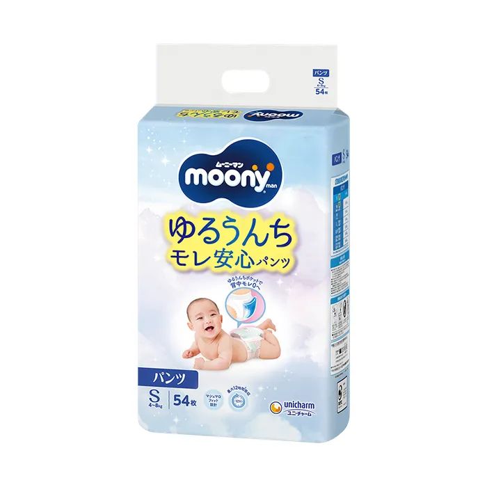 Подгузники Moony S 4-8 кг 54 шт (4903111137275)