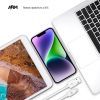Дата кабель USB 2.0 AM to Lightning 1.2m AMD818L white Armorstandart (ARM64302) изображение 2