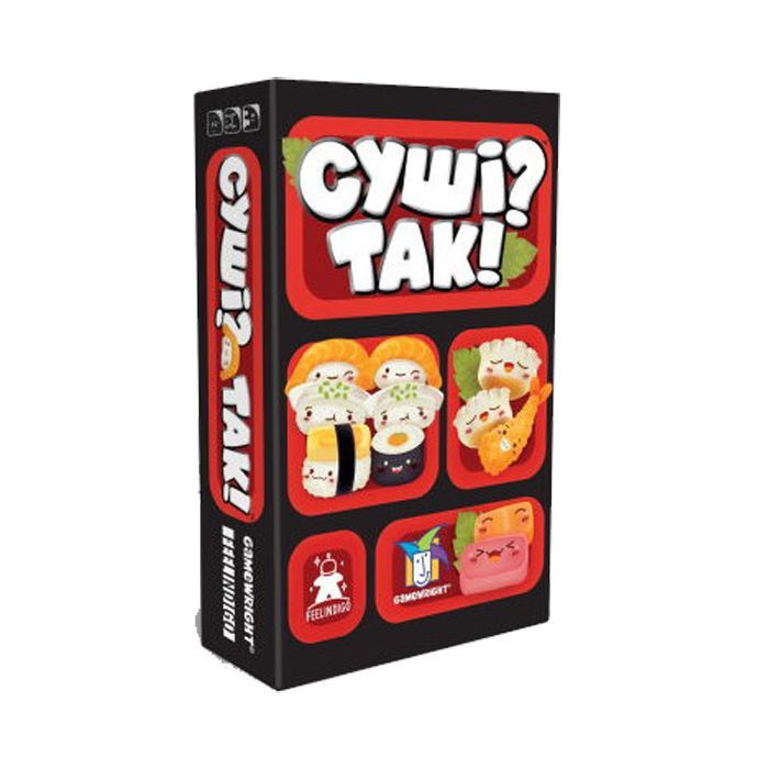 Настольная игра Feelindigo Суши? Да! украинский + дополнение Соевый соус (SG001)