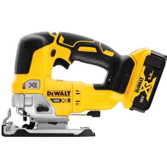 Електролобзик DeWALT 18В XR Li-lon, 1000 - 3200 ход/хв, TSTAK (без АКБ та ЗП) (DCS334NT) зображення 2