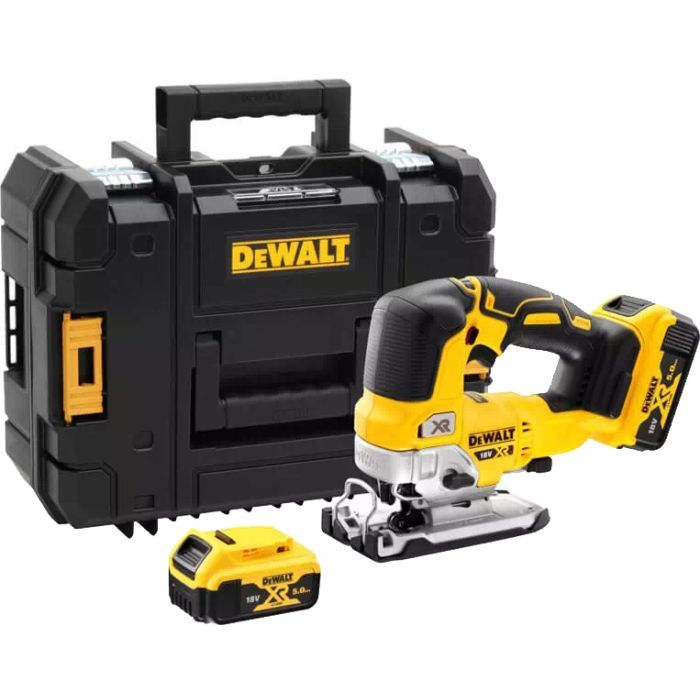 Електролобзик DeWALT 18В XR Li-lon, 1000 - 3200 ход/хв, TSTAK (без АКБ та ЗП) (DCS334NT) зображення 3