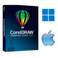 Программная продукция Corel CorelDRAW Graphics Suite 2023 EN/FR/DE/IT/ES/BP/NL Windows/Mac (ESDCDGS2023ML_)
