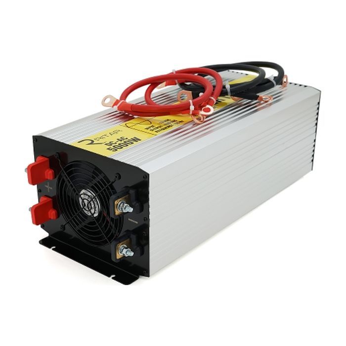 Автомобильный инвертор 12V/220V 5000W чистая синусоида, 2xShuko, 1xUSB Ritar (RSC-5000) изображение 2