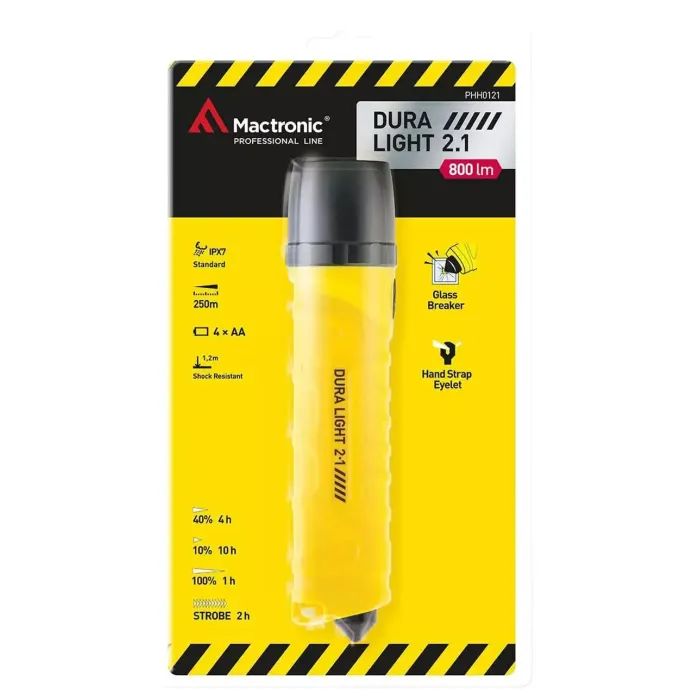 Ліхтар Mactronic Dura Light 2.1 Glass Breaker 800 Lm (PHH0121) зображення 7