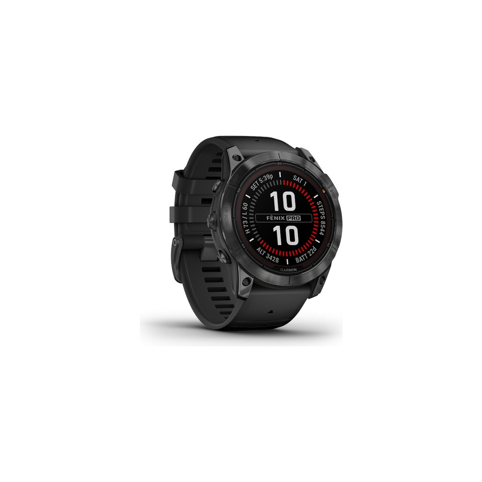 Смарт-часы Garmin fenix 7X Pro Sol, Slate Gray Stl w/Black Bnd, GPS (010-02778-01) изображение 2