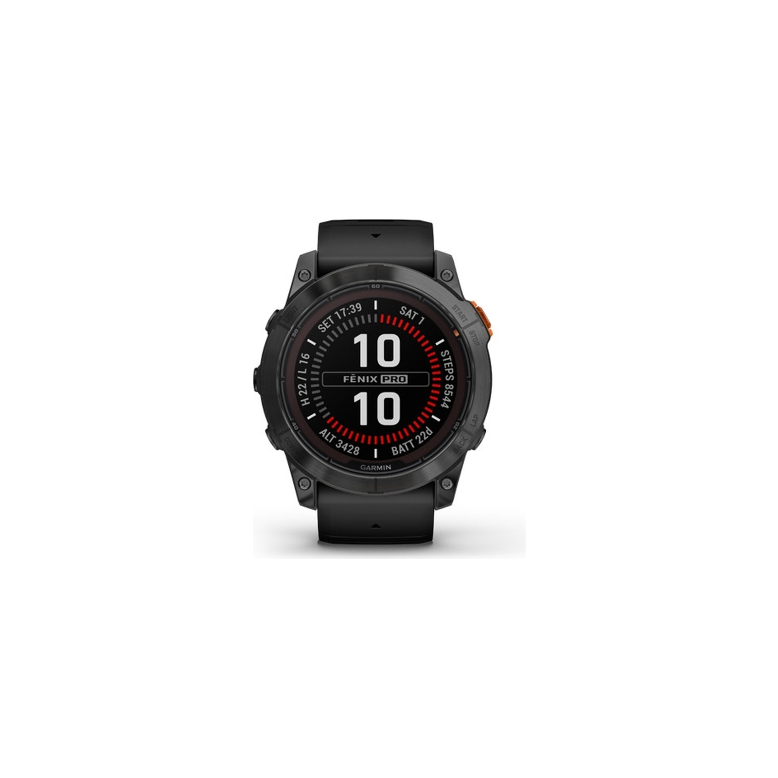 Смарт-часы Garmin fenix 7X Pro Sol, Slate Gray Stl w/Black Bnd, GPS (010-02778-01) изображение 4