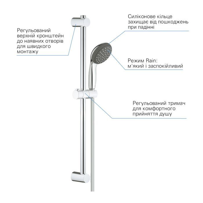 Смеситель Grohe QuickFix UA202501SK (CV030625) изображение 9