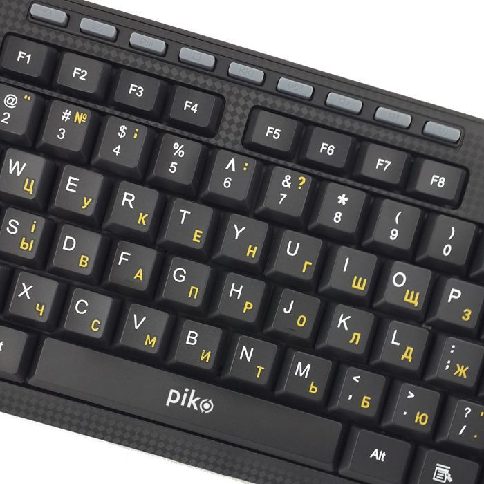 Клавиатура Piko KB-108 USB Black (1283126467103) изображение 2