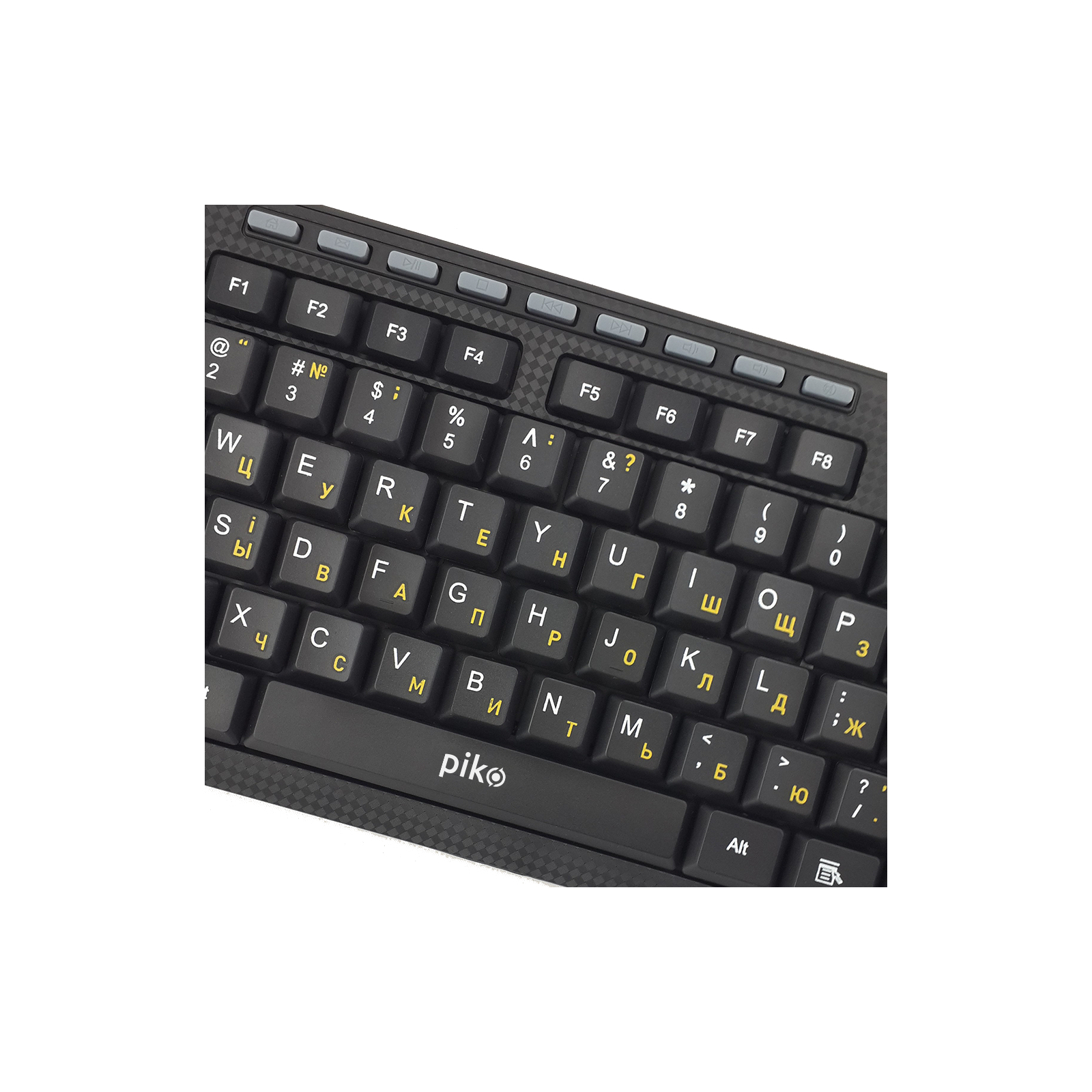 Клавиатура Piko KB-108 USB Black (1283126467103) изображение 2